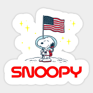 snoopy orient Sticker